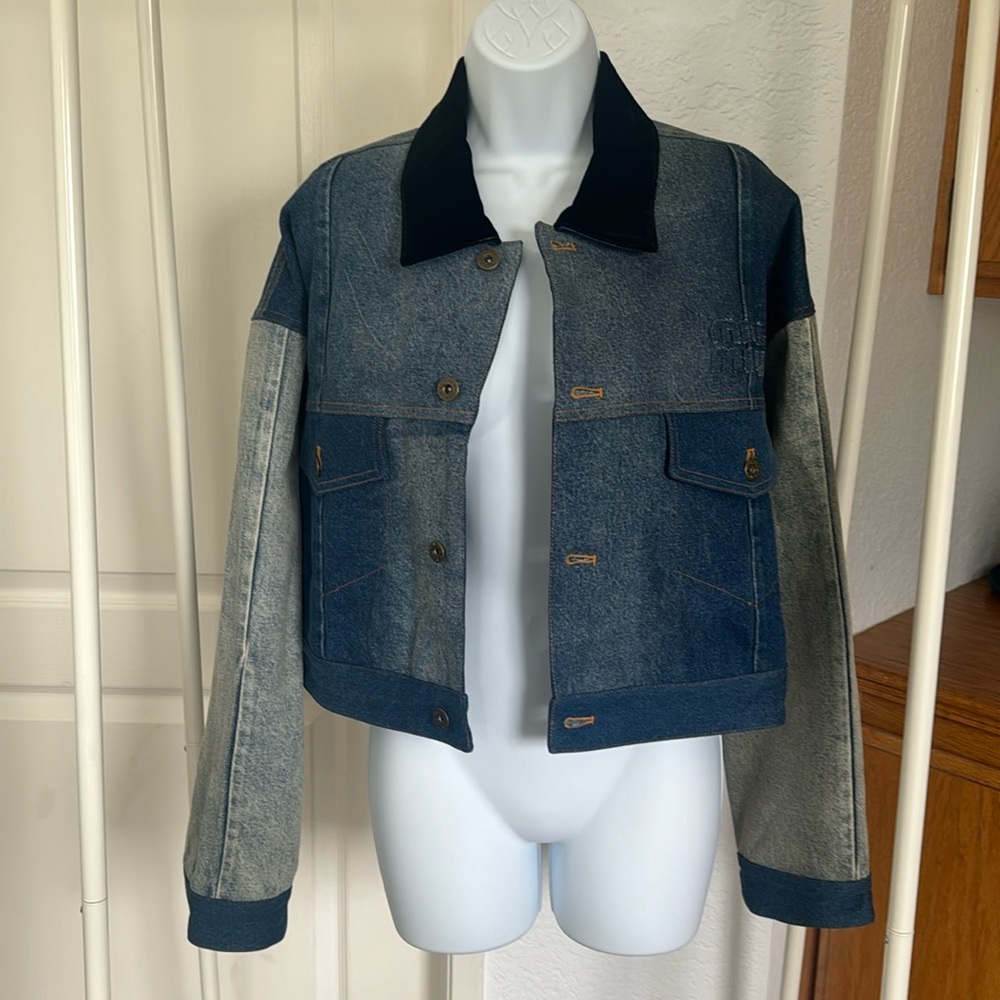 Miu Women's Denim Jean Jacket